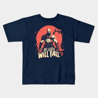 all gods will fall Kids T-Shirt